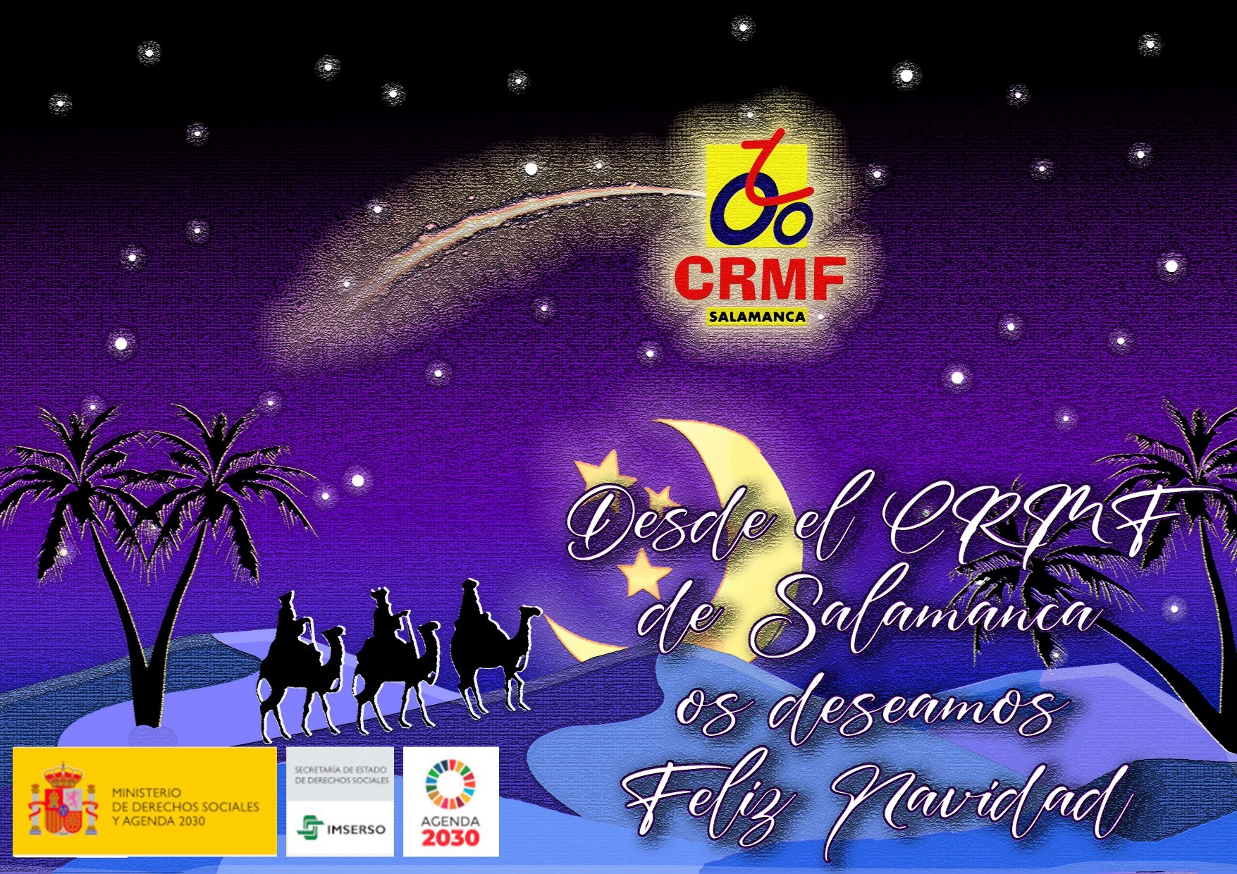 Felicitación navideña del CRMF de Salamanca